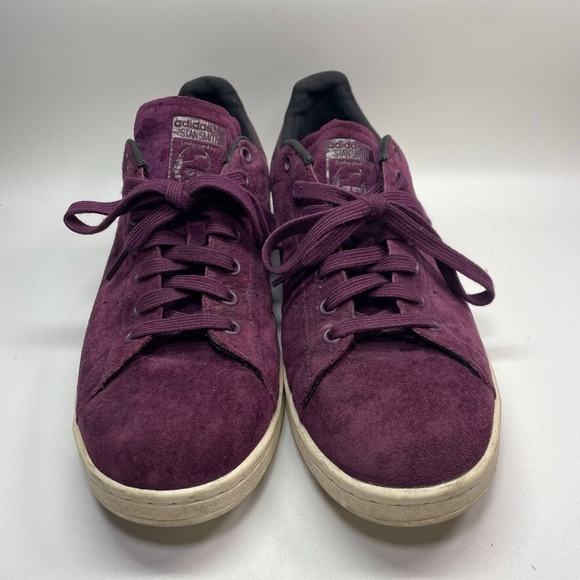 Adidas Stan Smith Maroon Off White‎ Sneaker Men 10 - Picture 2 of 9